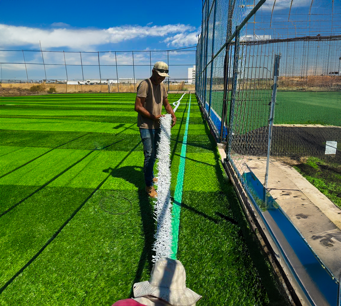 Instalação real MaxGrass